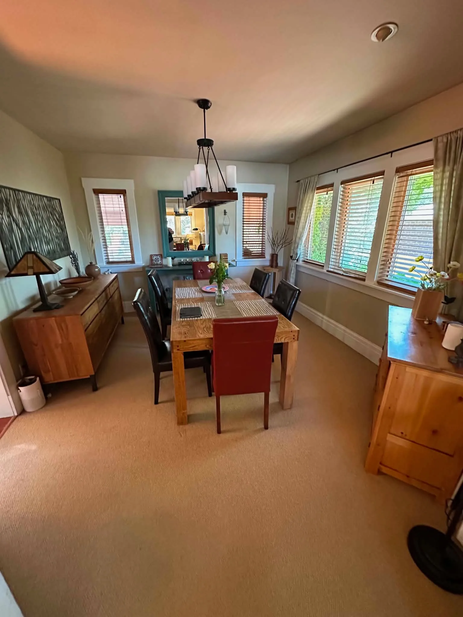 My Pristine Home cleaning result - Draper, UT dining room