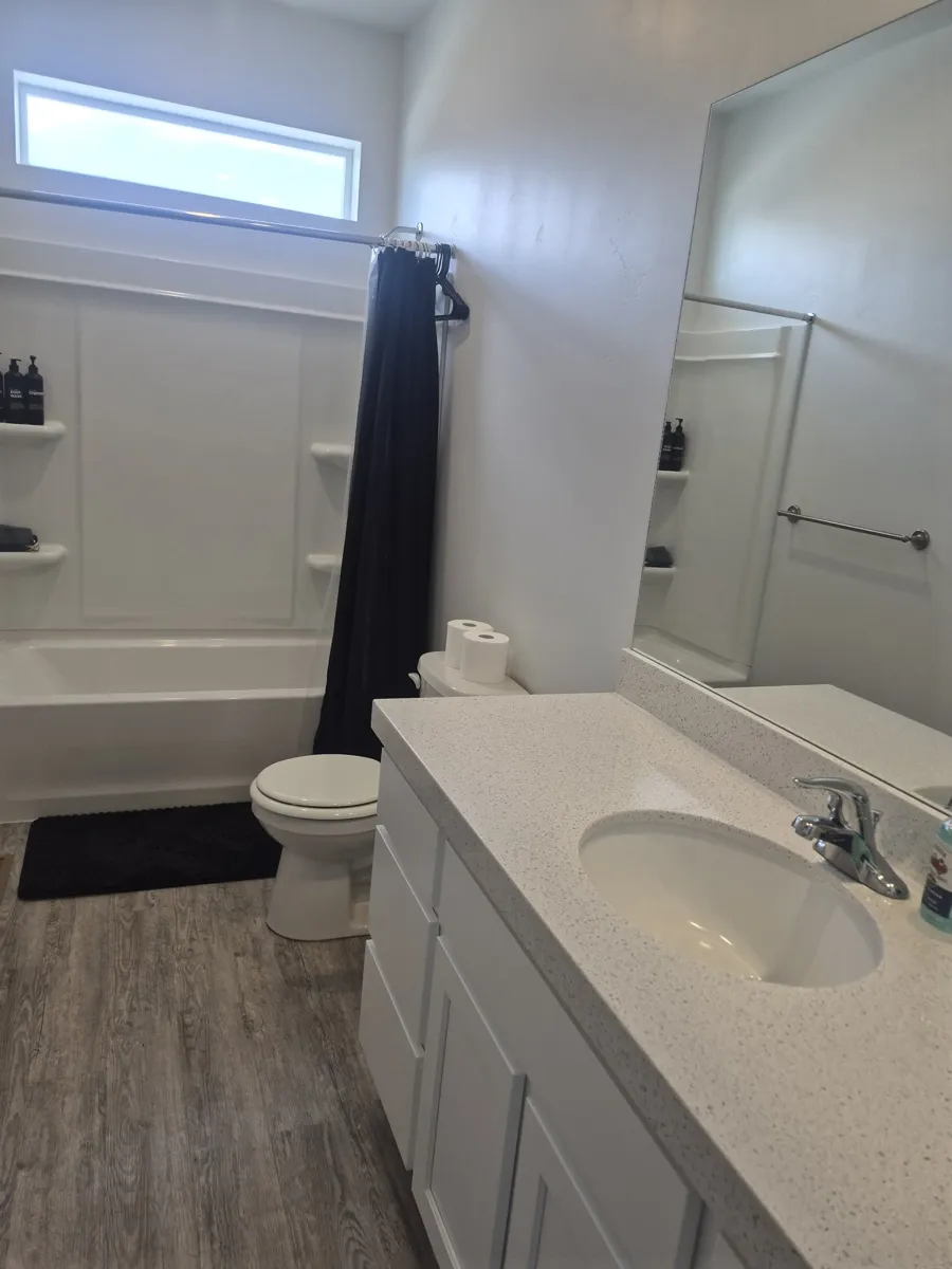 Bathroom vanity cleaned by My Pristine Home