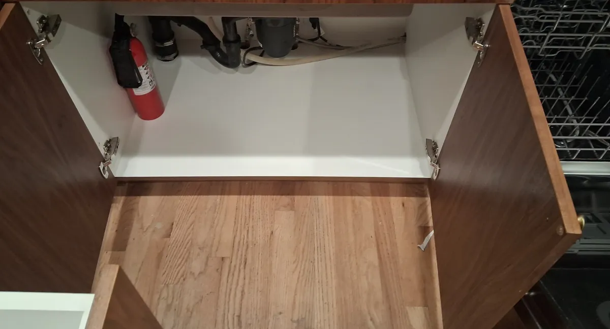 Kitchen cabinet cleaned by My Pristine Home