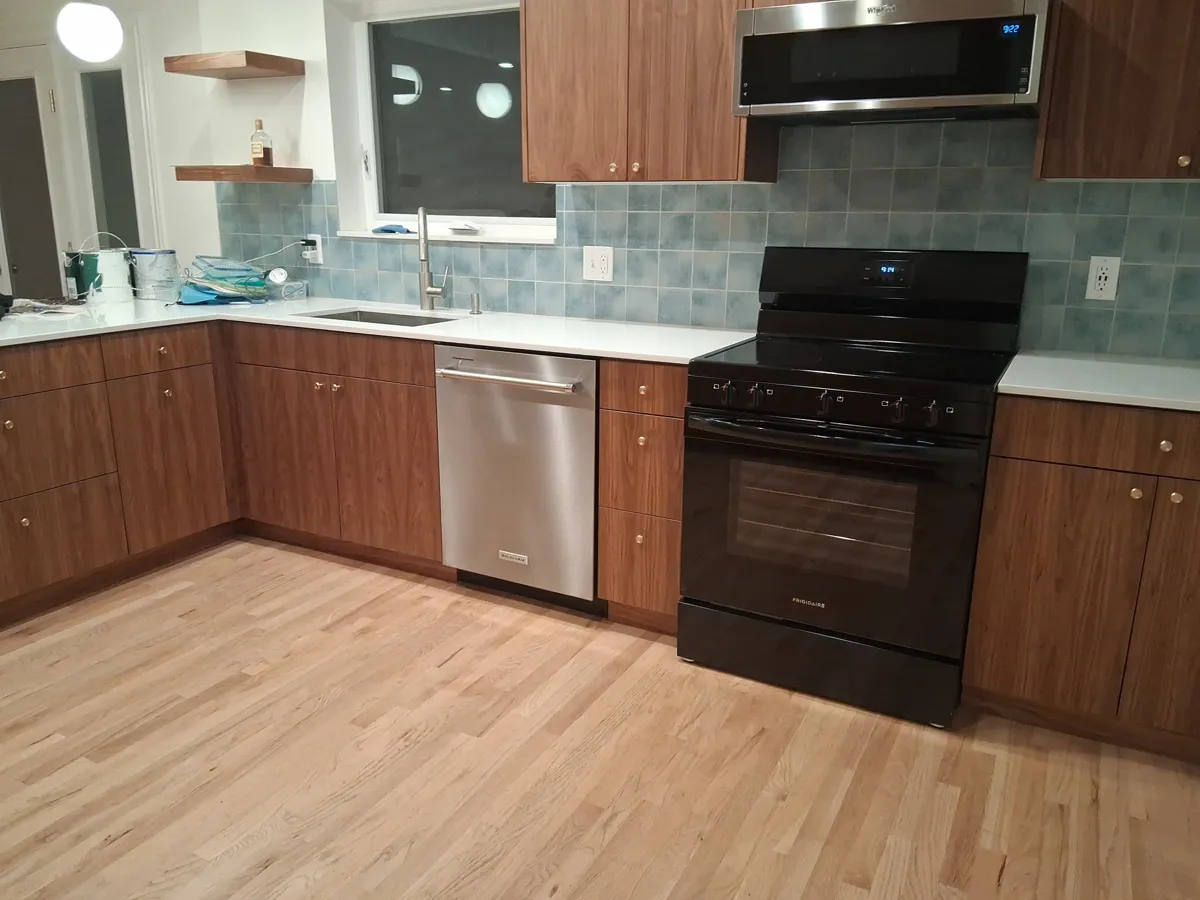 Kitchen cleaned by My Pristine Home