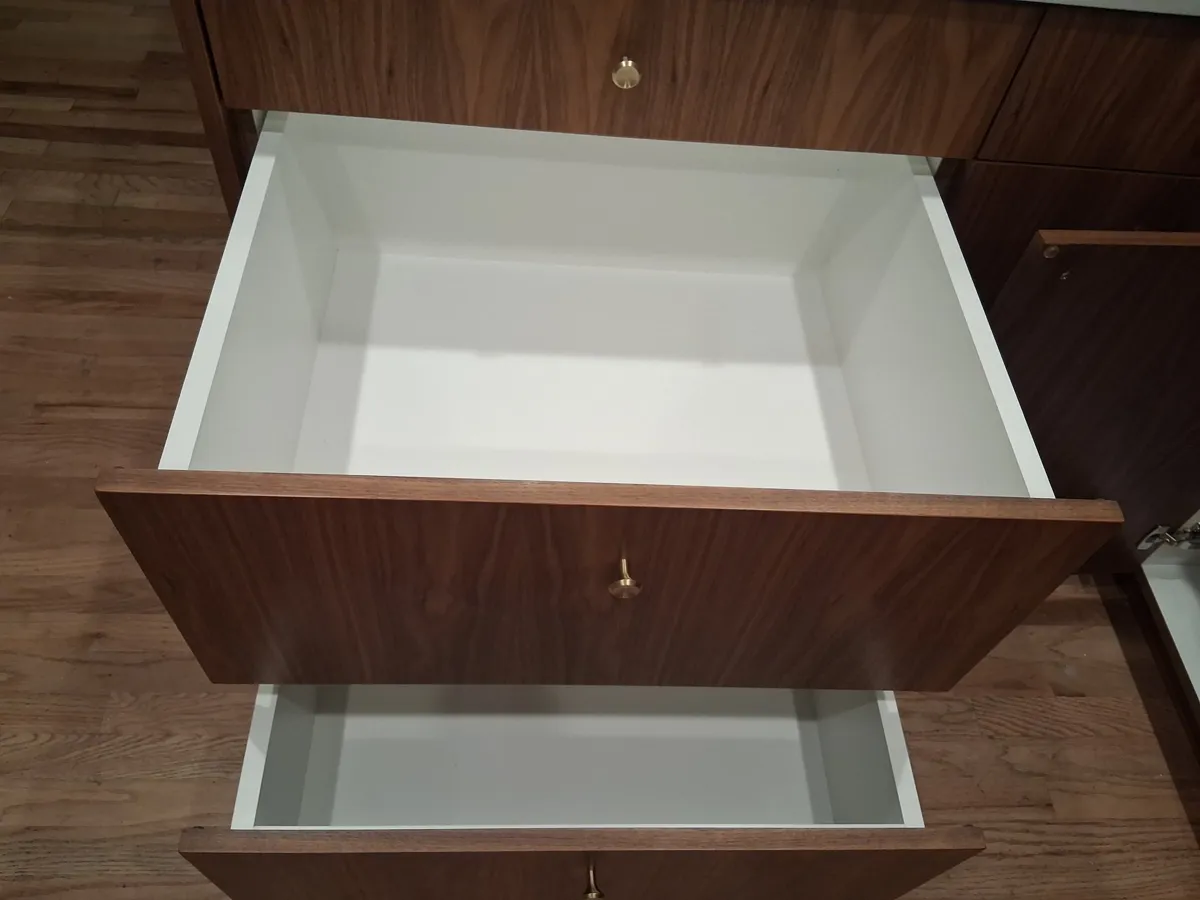 Kitchen drawers cleaned by My Pristine Home
